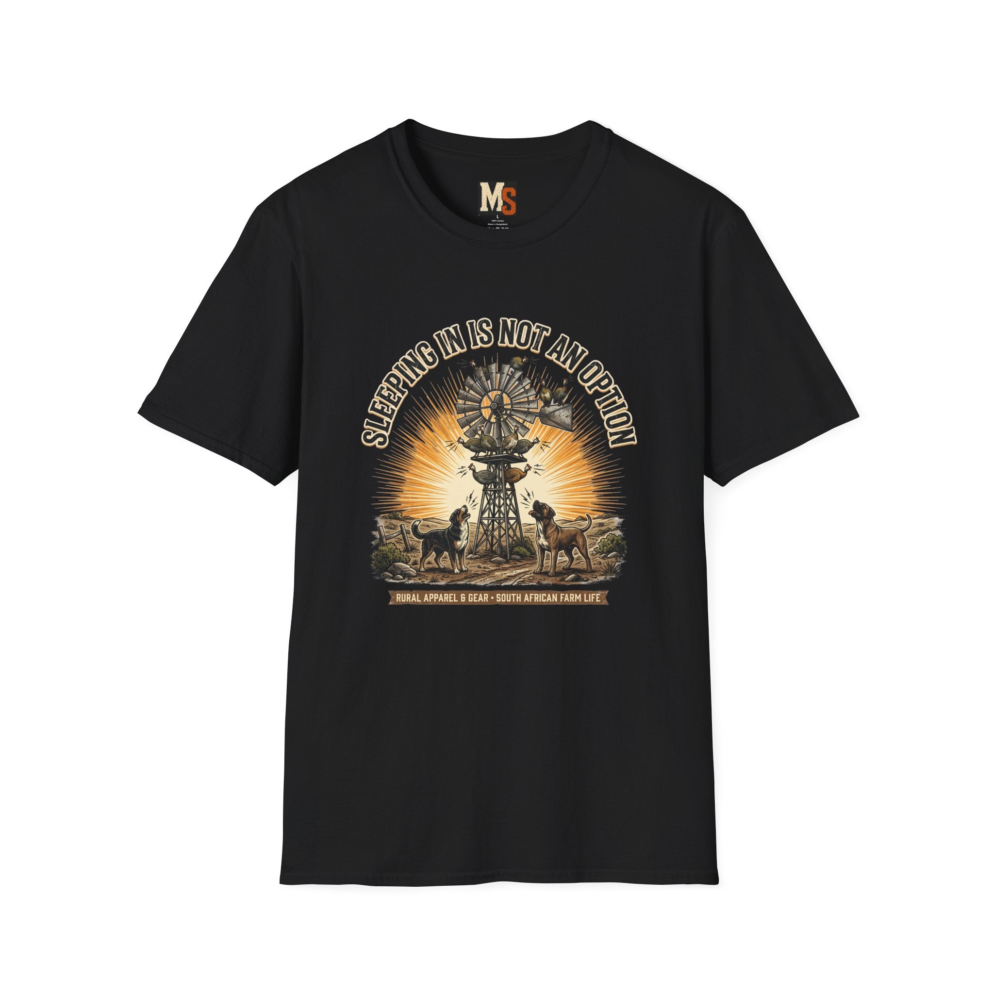 Sleeping in is not an option T-shirt