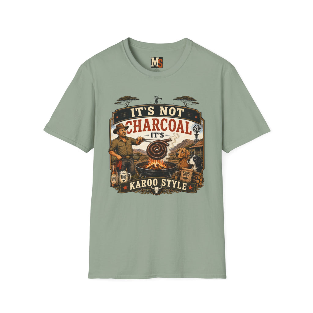 It's not charcoal - It's Karoo style T-shirt