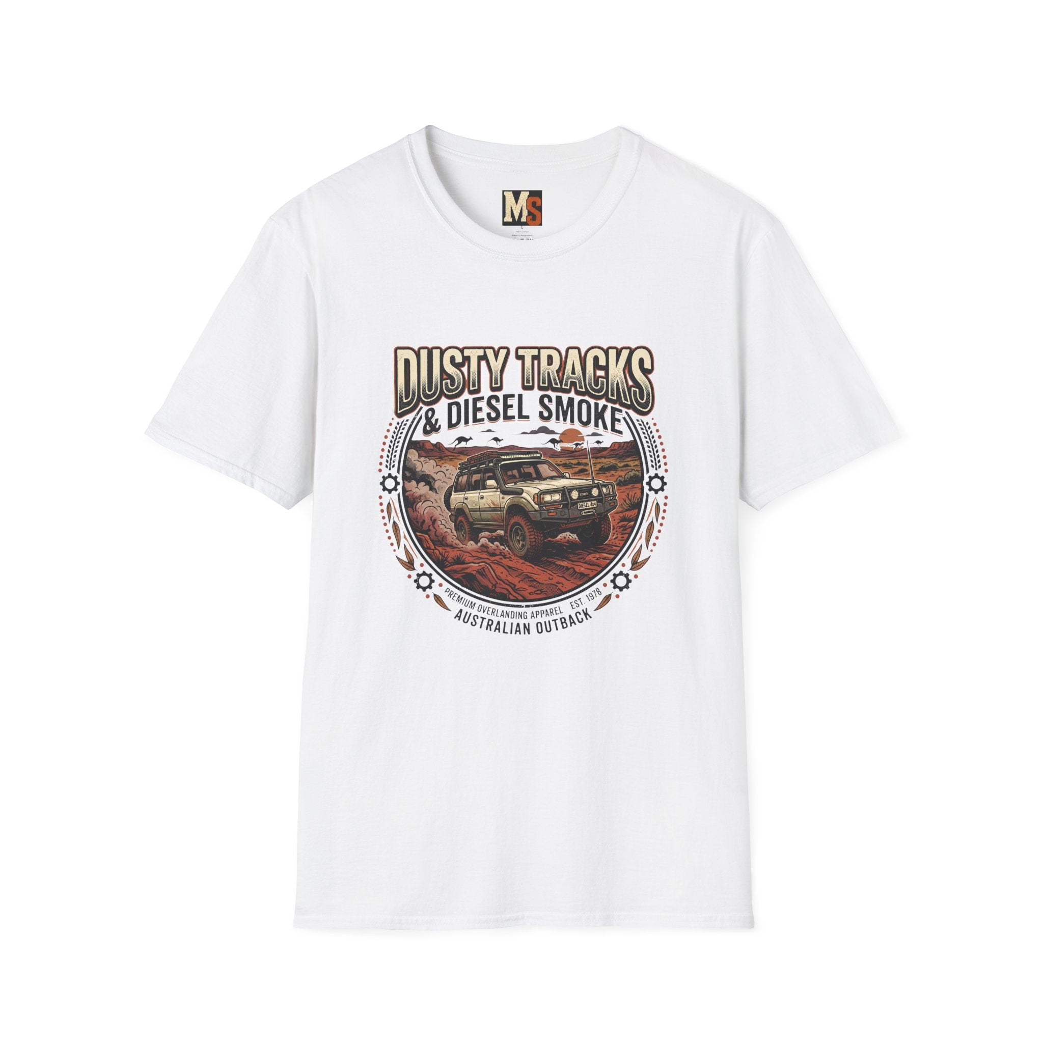 Dusty Tracks & Diesel Smoke T-shirt