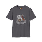 Forged in the fields - held together by tape T-shirt