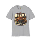 Die vuur gaan nie vanself brand nie T-shirt