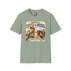 Powered by Coffee & Diesel - mostly coffee T-shirt