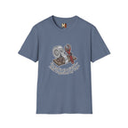 Forged in the fields - held together by tape T-shirt