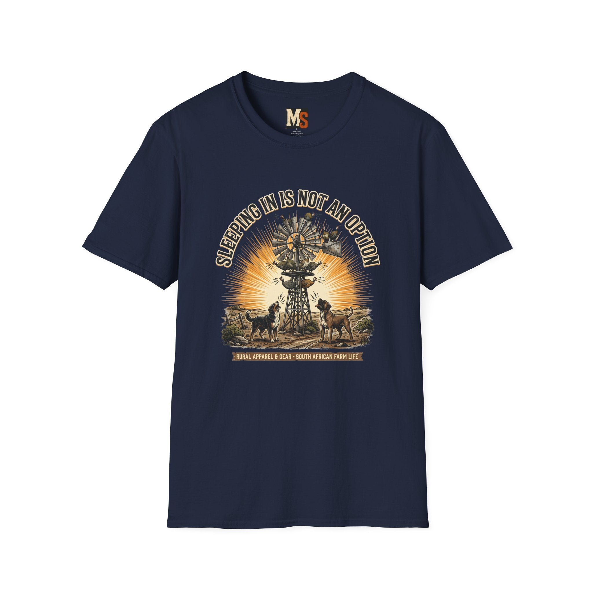 Sleeping in is not an option T-shirt