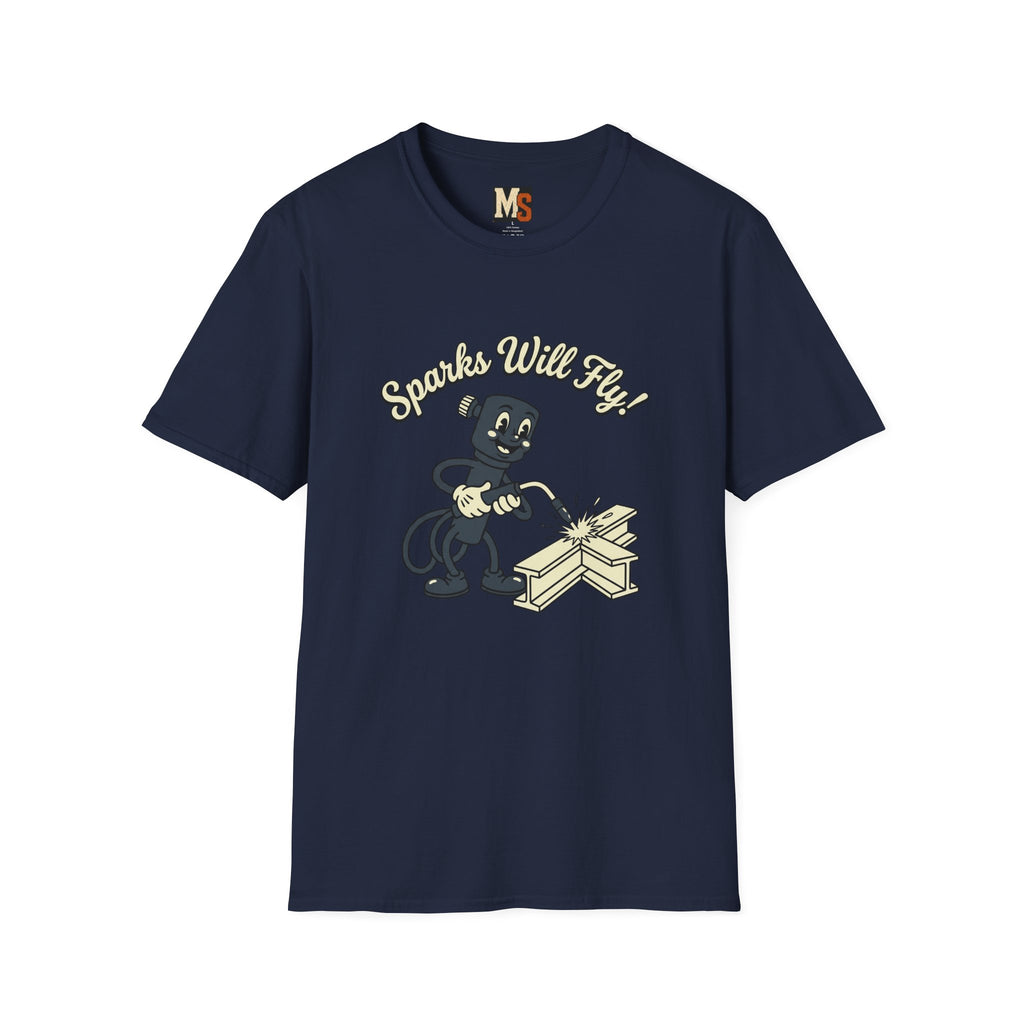 Sparks will fly T-shirt