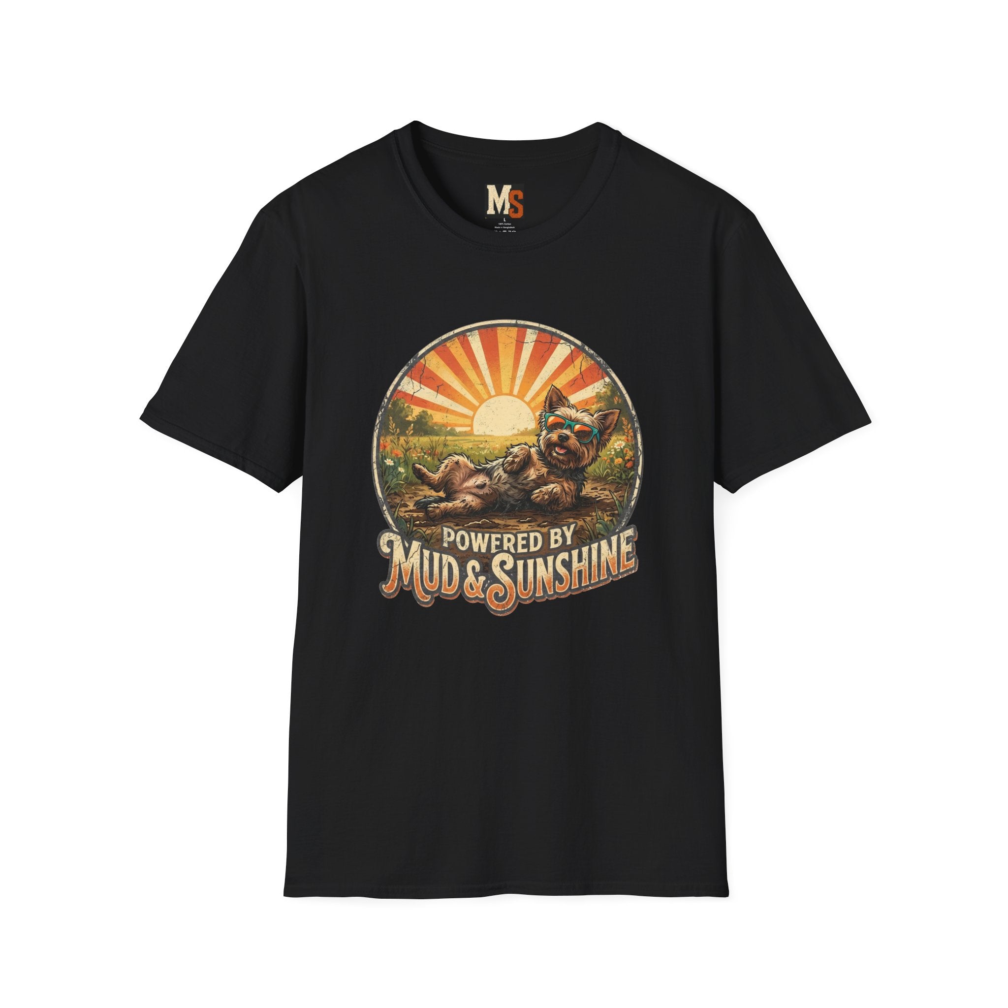 Powered by Mud & Sunshine T-shirt