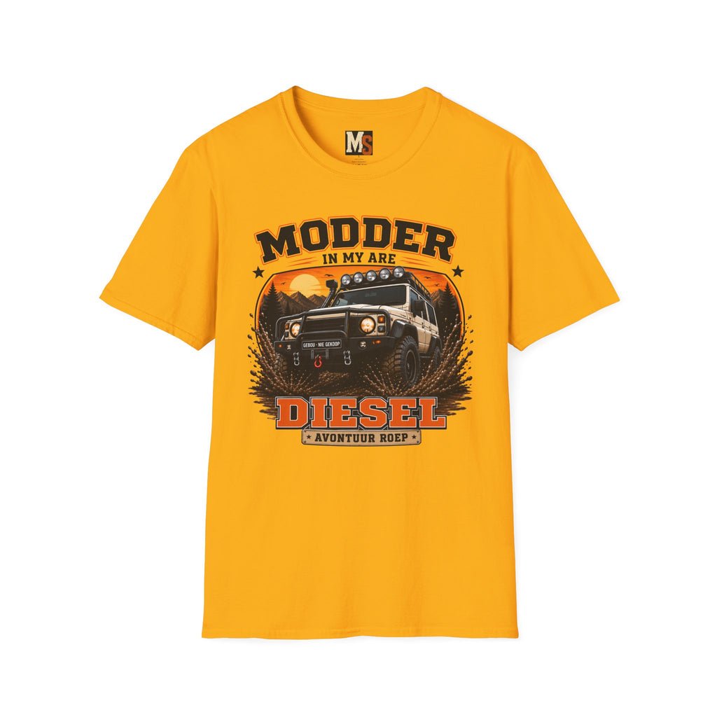 Modder in my are, Diesel avontuur roep T-shirt