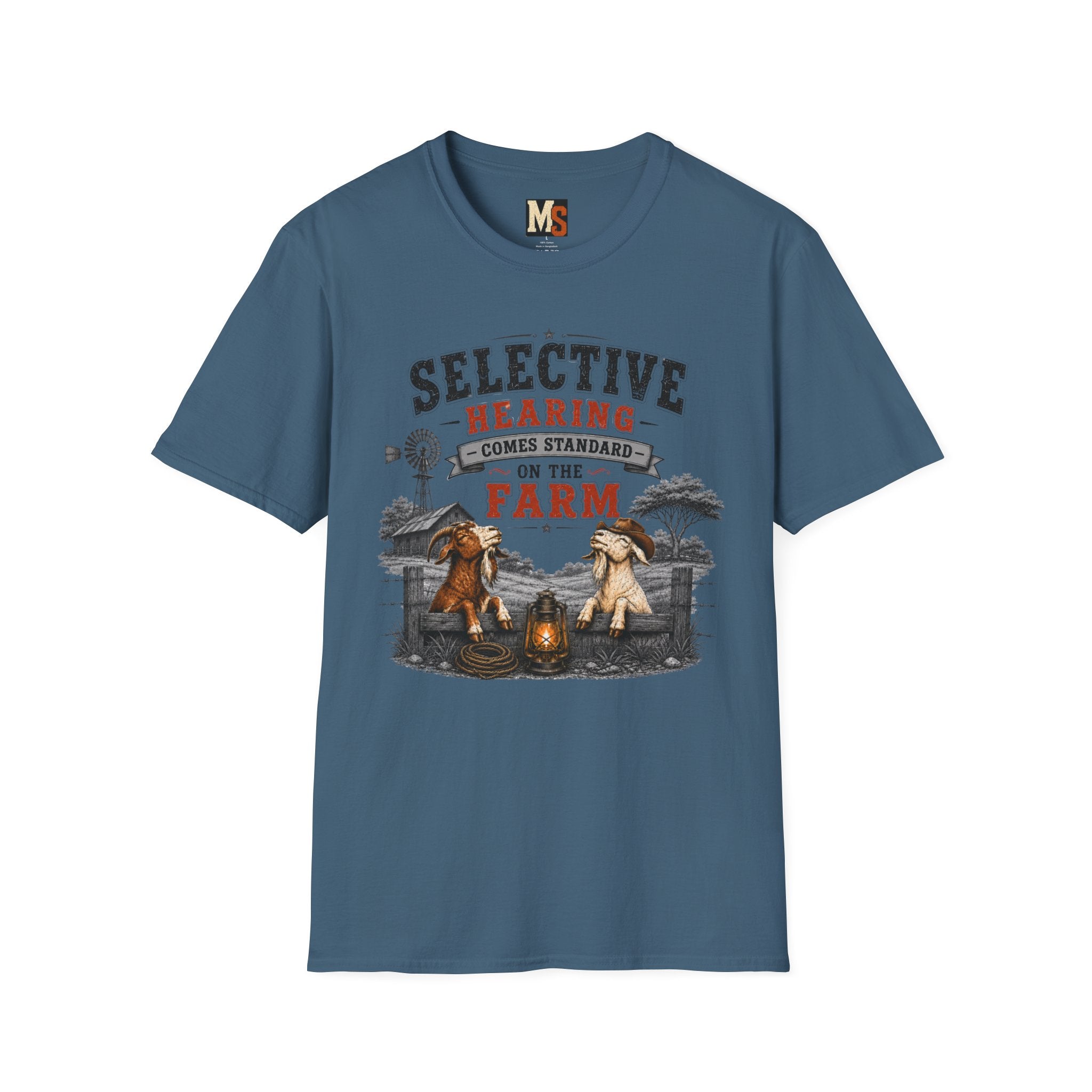 Selective hearing comes standard on the Farm (2) T-shirt