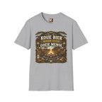 Koue bier, warm vuur, goeie mense T-shirt