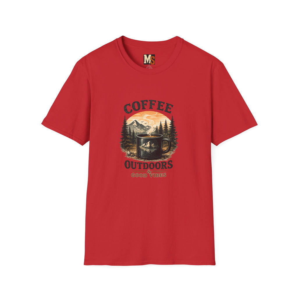 Coffee - Outdoors & Good vibes T-shirt