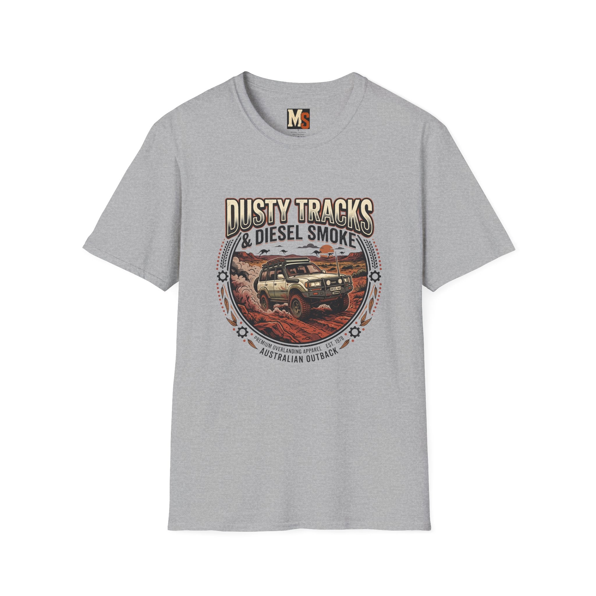 Dusty Tracks & Diesel Smoke T-shirt