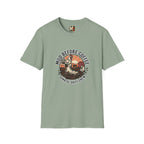 Mud before coffee - sunrise shift crew T-shirt