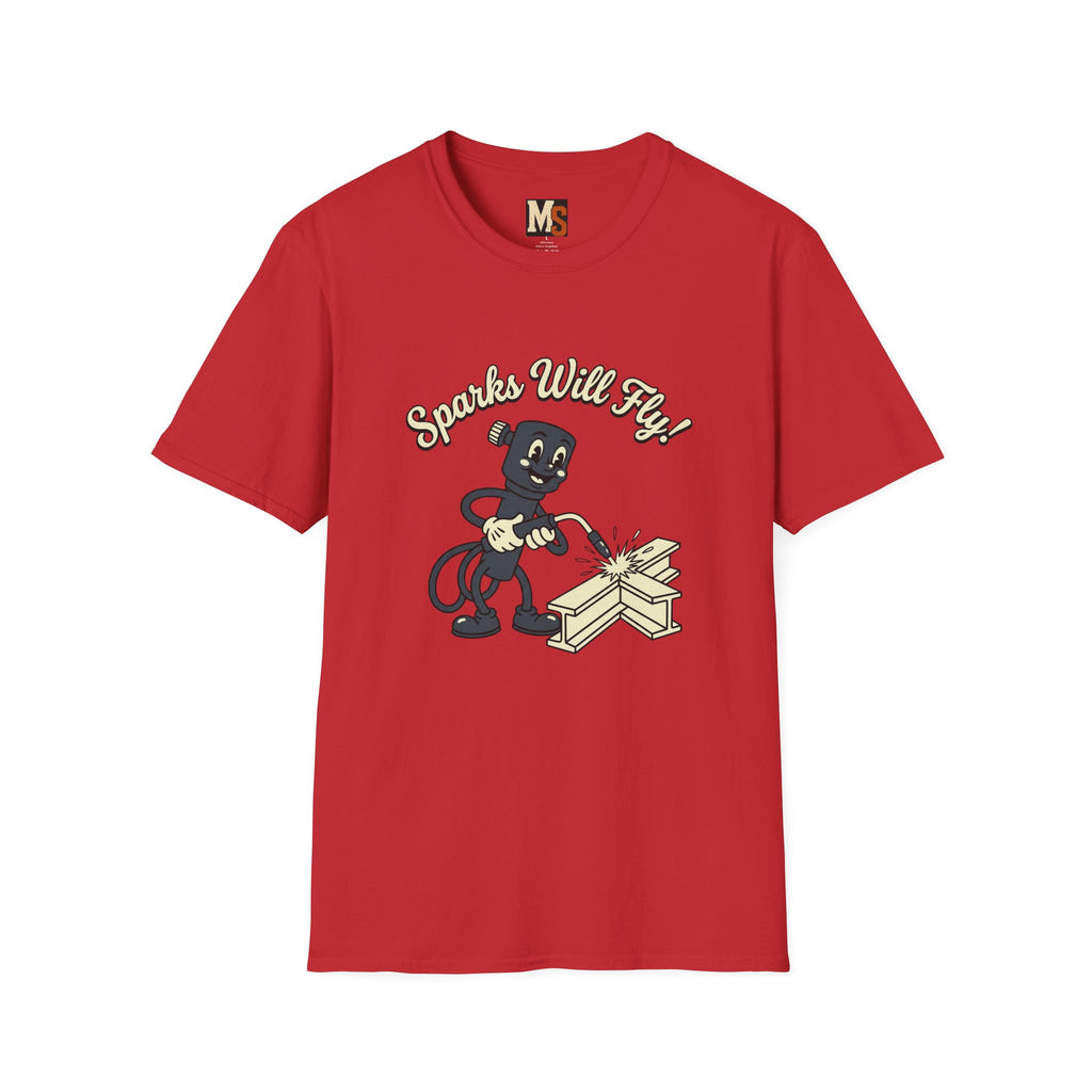 Sparks will fly T-shirt