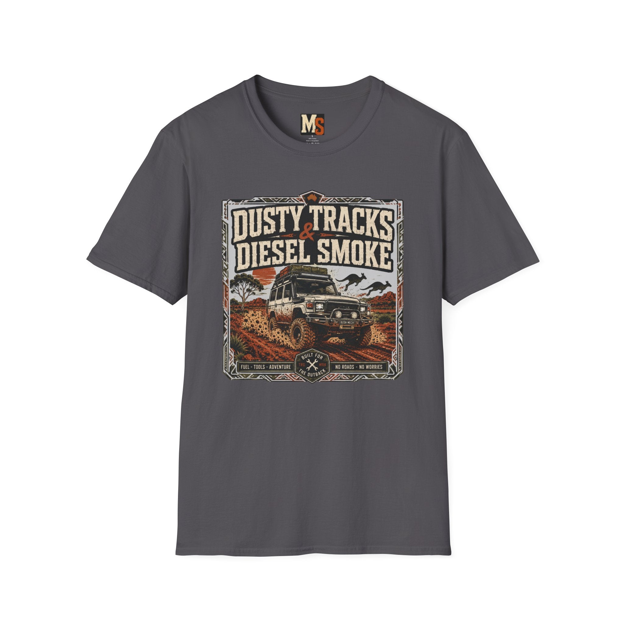 Dusty Tracks & Diesel Smoke T-shirt