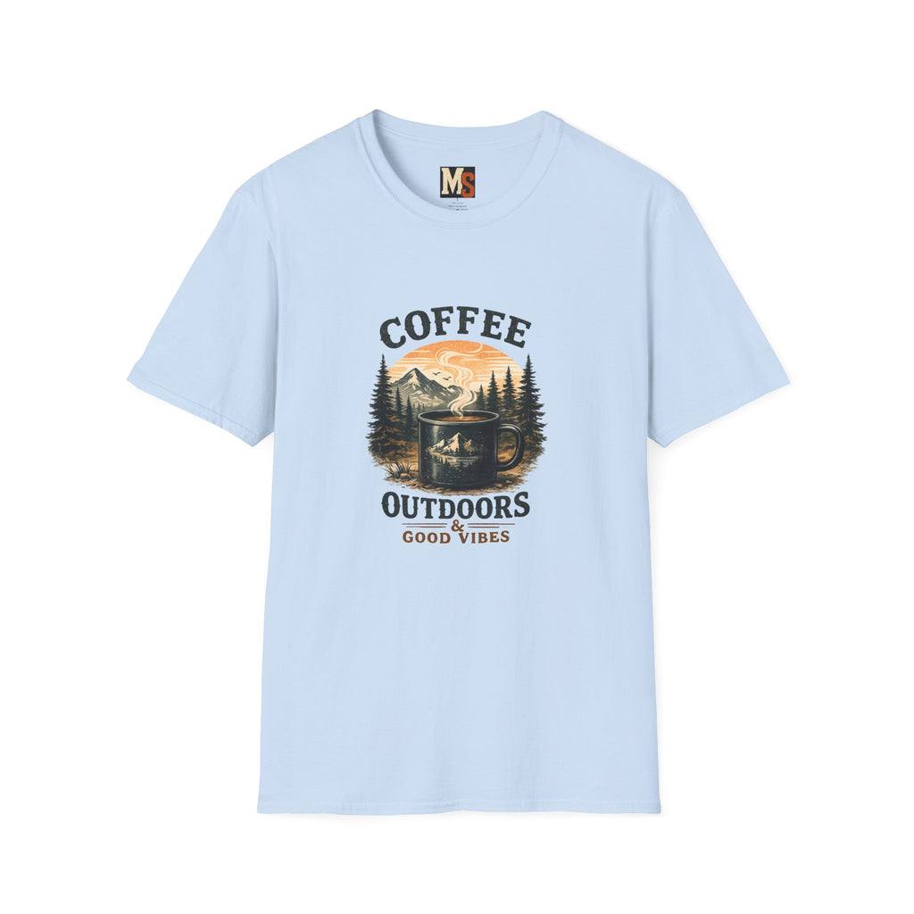 Coffee - Outdoors & Good vibes T-shirt