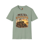 Mud Happens T-Shirt — Vintage Tractor Off-Road Farming Tee