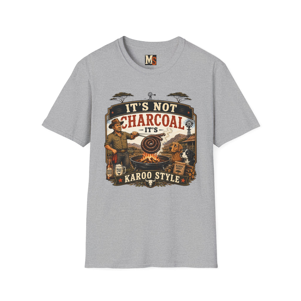 It's not charcoal - It's Karoo style T-shirt