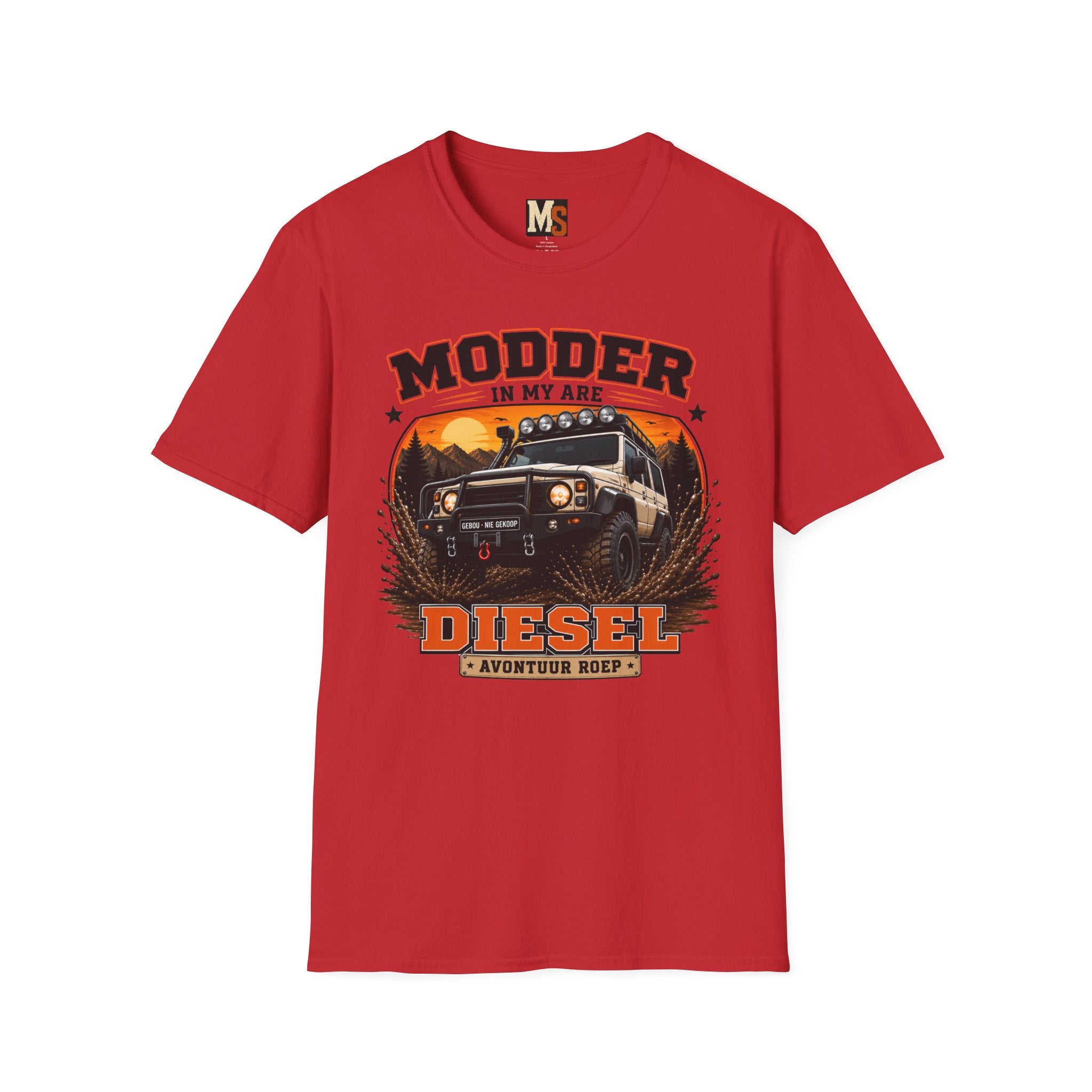 Modder in my are, Diesel avontuur roep T-shirt