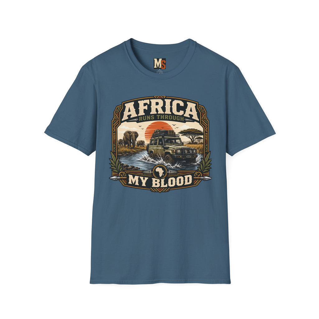 Africa runs through my bloodT-shirt