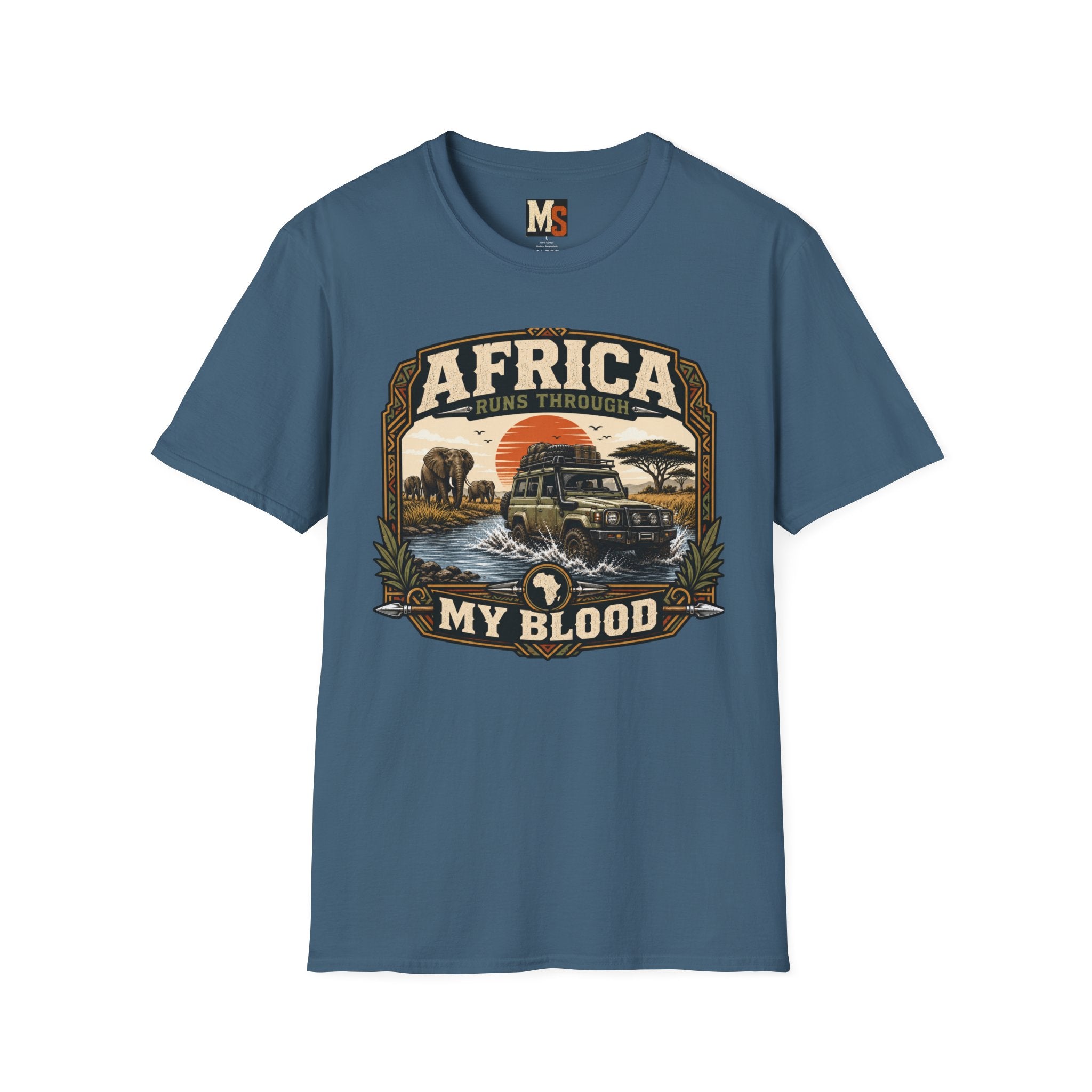 Africa runs through my bloodT-shirt