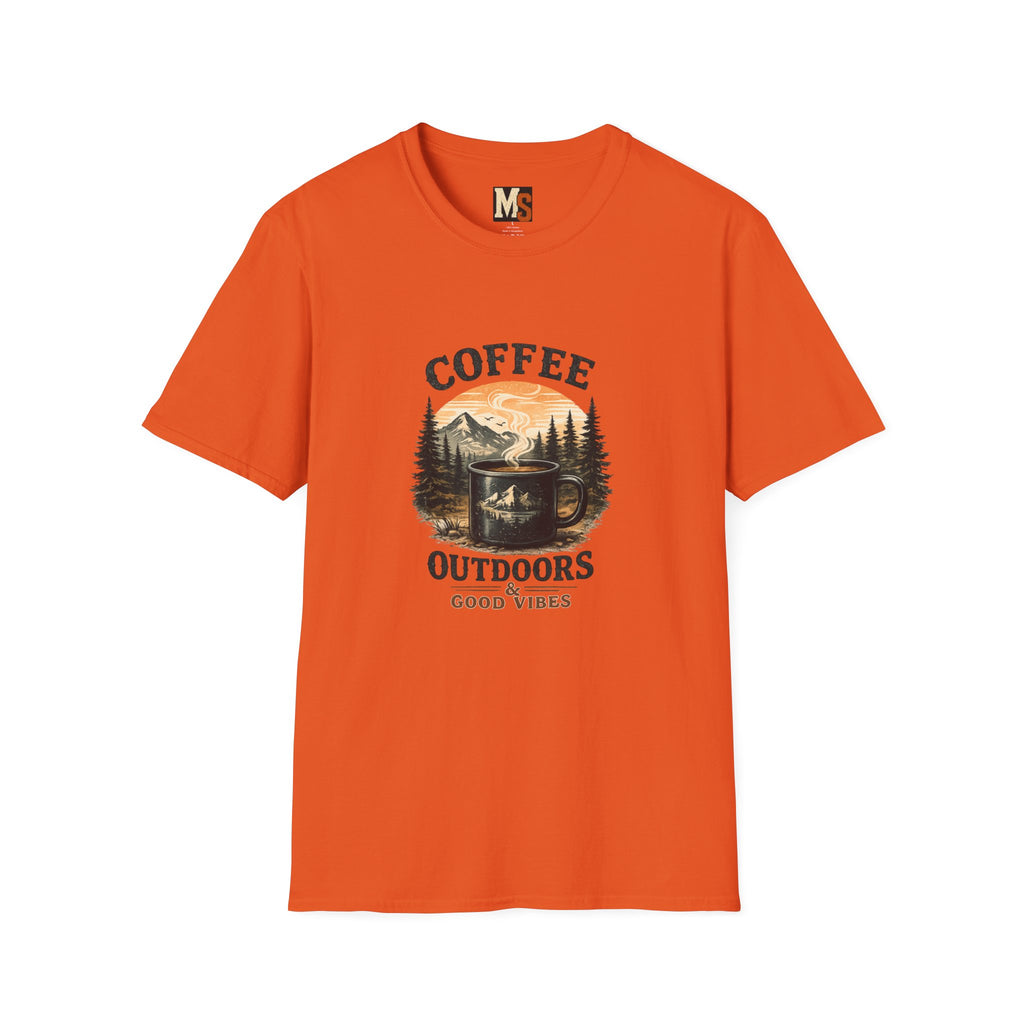 Coffee - Outdoors & Good vibes T-shirt
