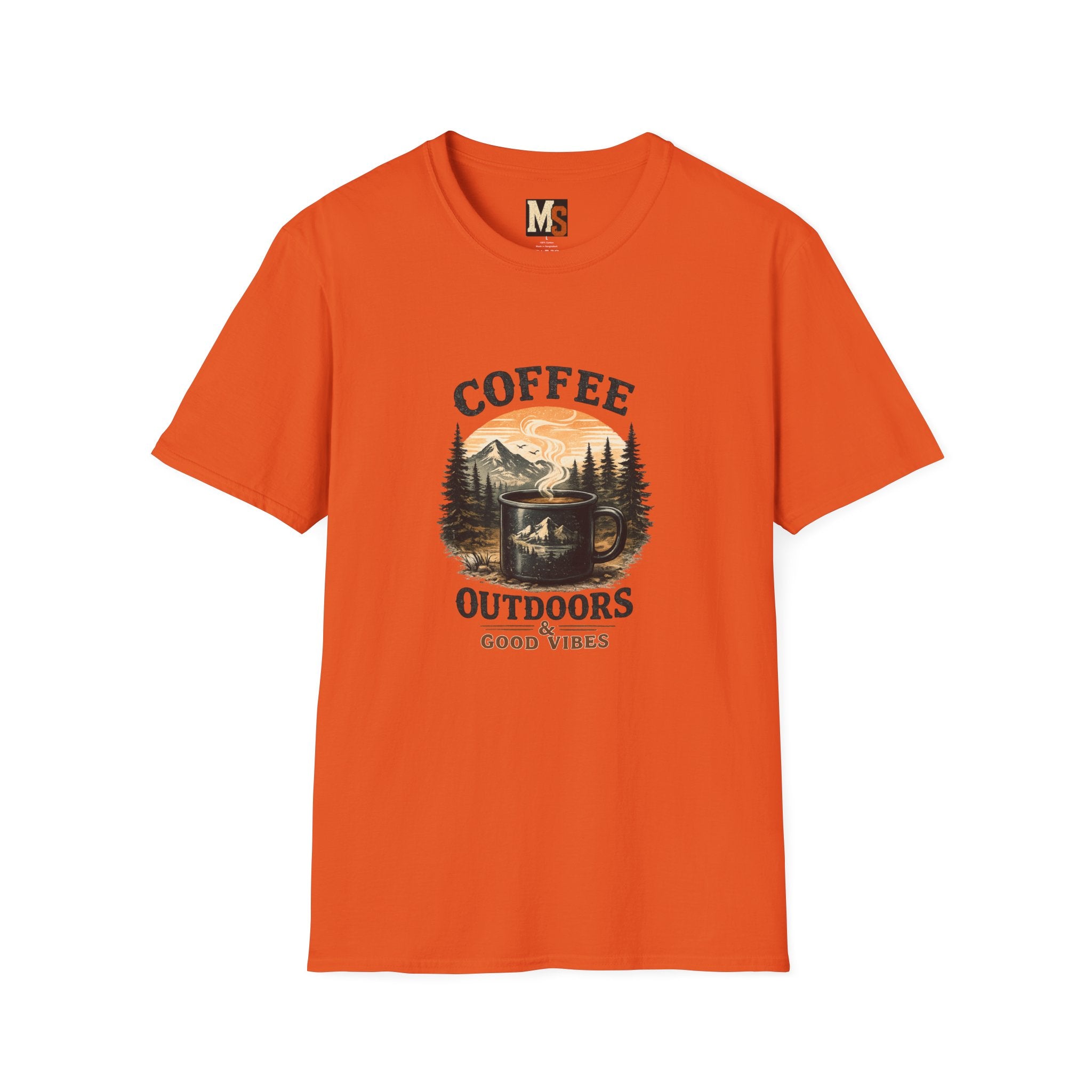 Coffee - Outdoors & Good vibes T-shirt