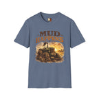Mud Happens T-Shirt — Vintage Tractor Off-Road Farming Tee