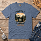 Coffee outdoors & Good vibes T-shirt