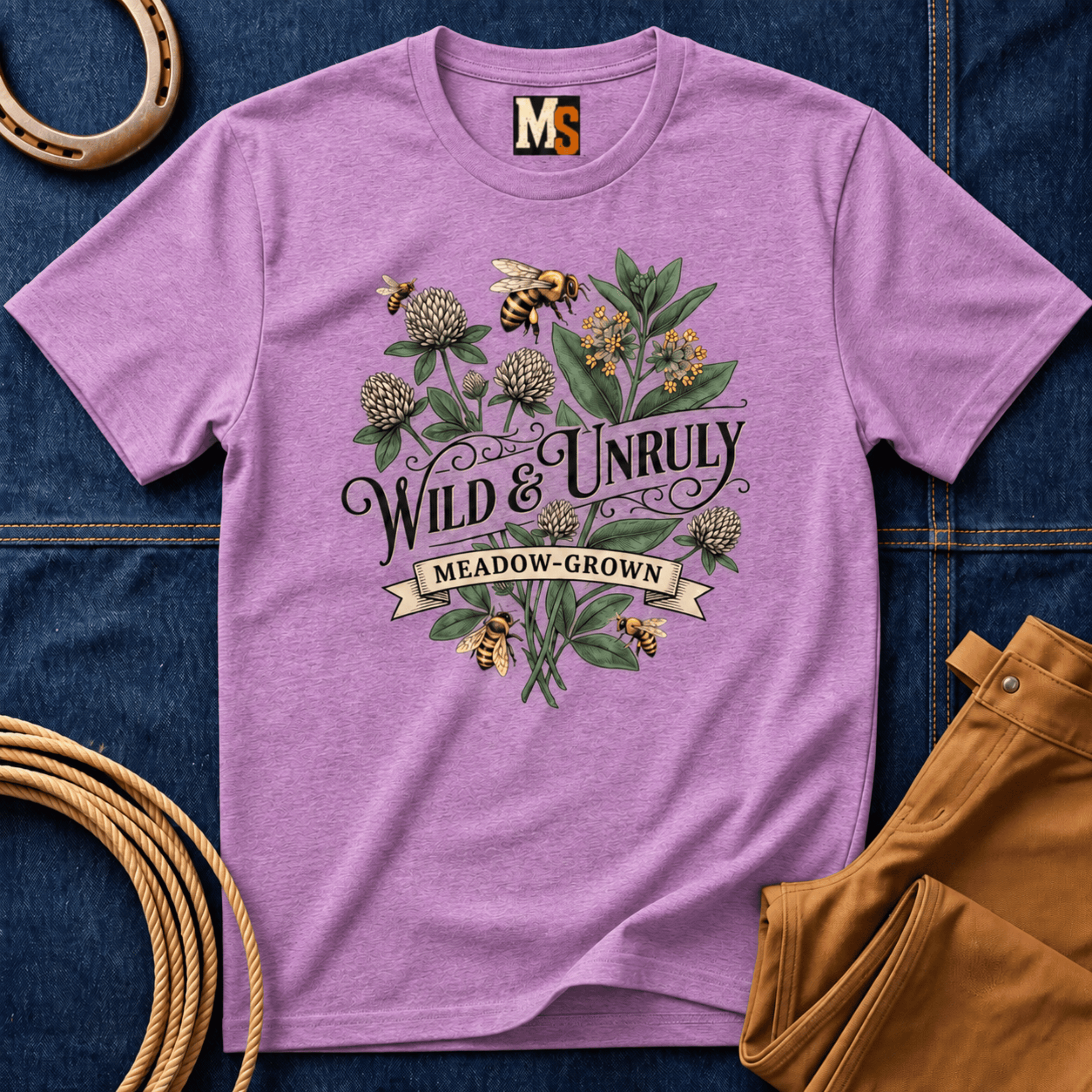 Wild & Unruly - meadow grown T-shirt