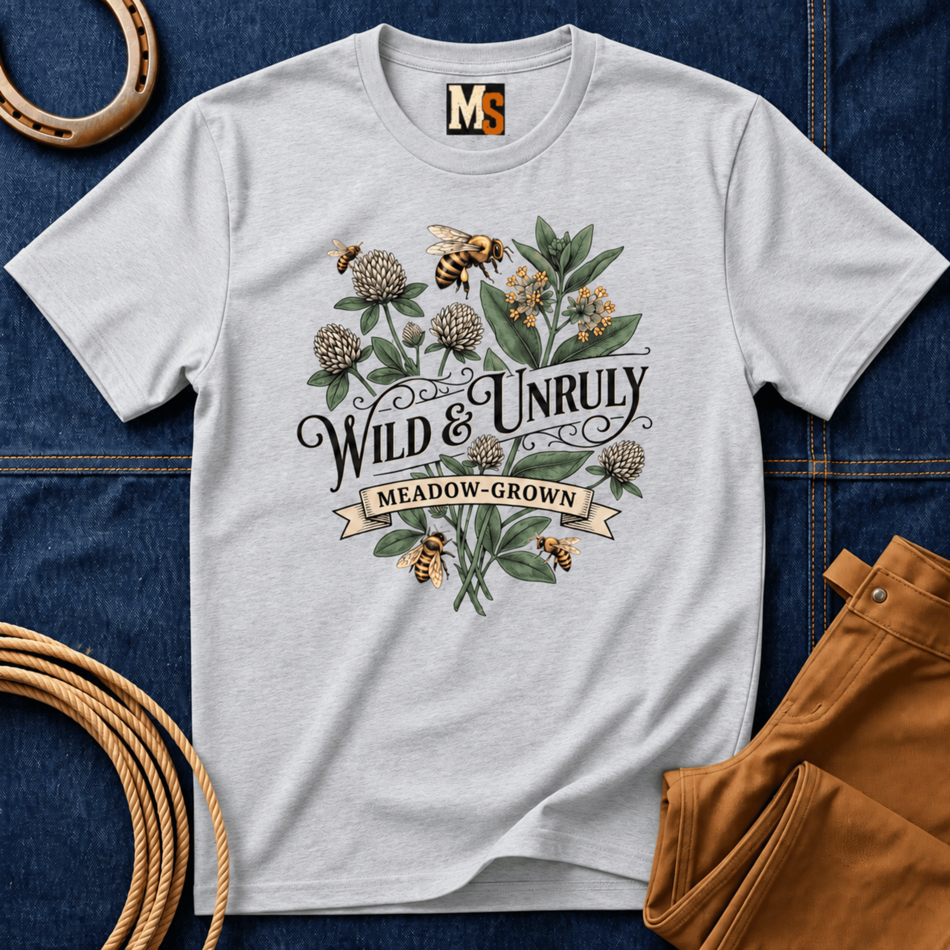 Wild & Unruly - meadow grown T-shirt