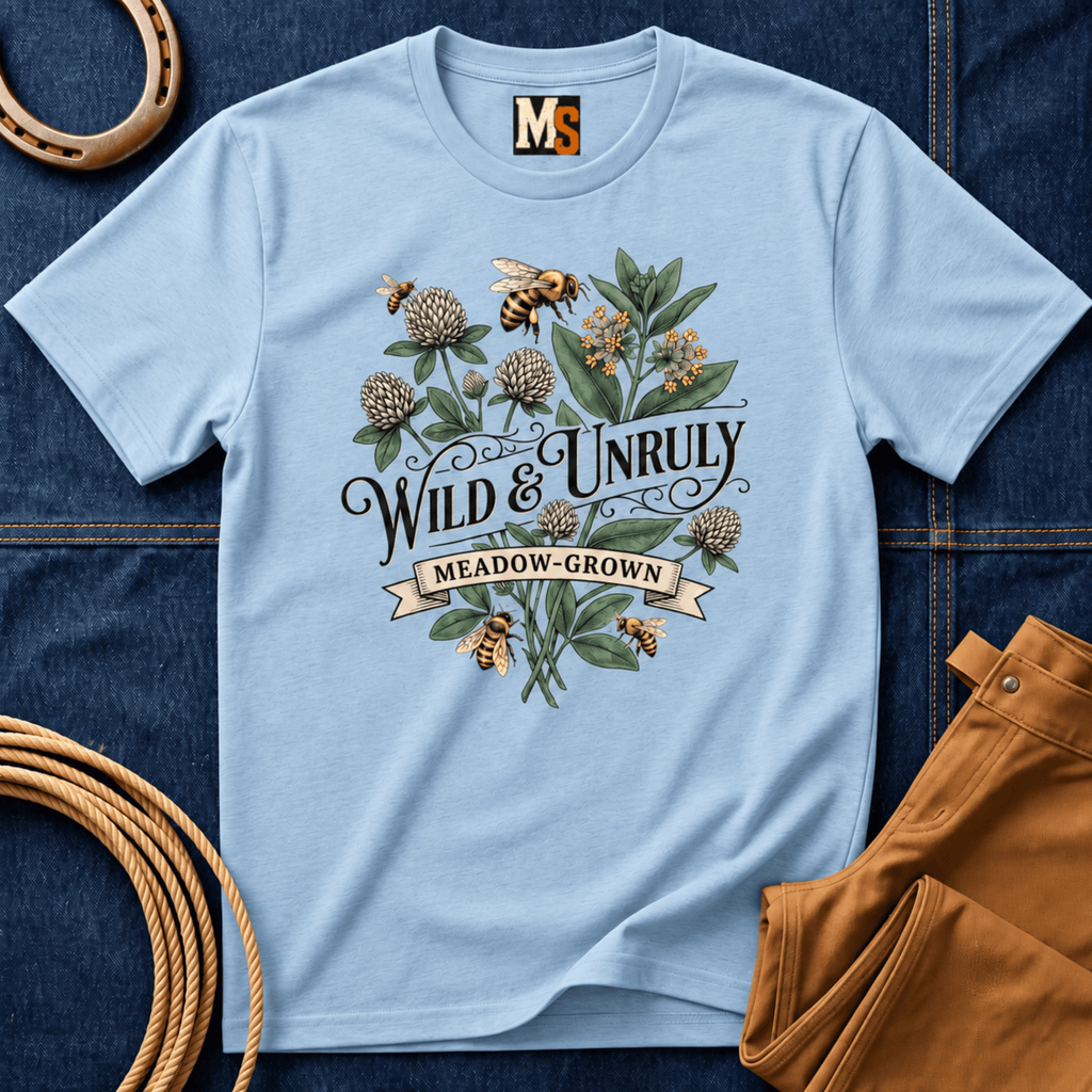 Wild & Unruly - meadow grown T-shirt