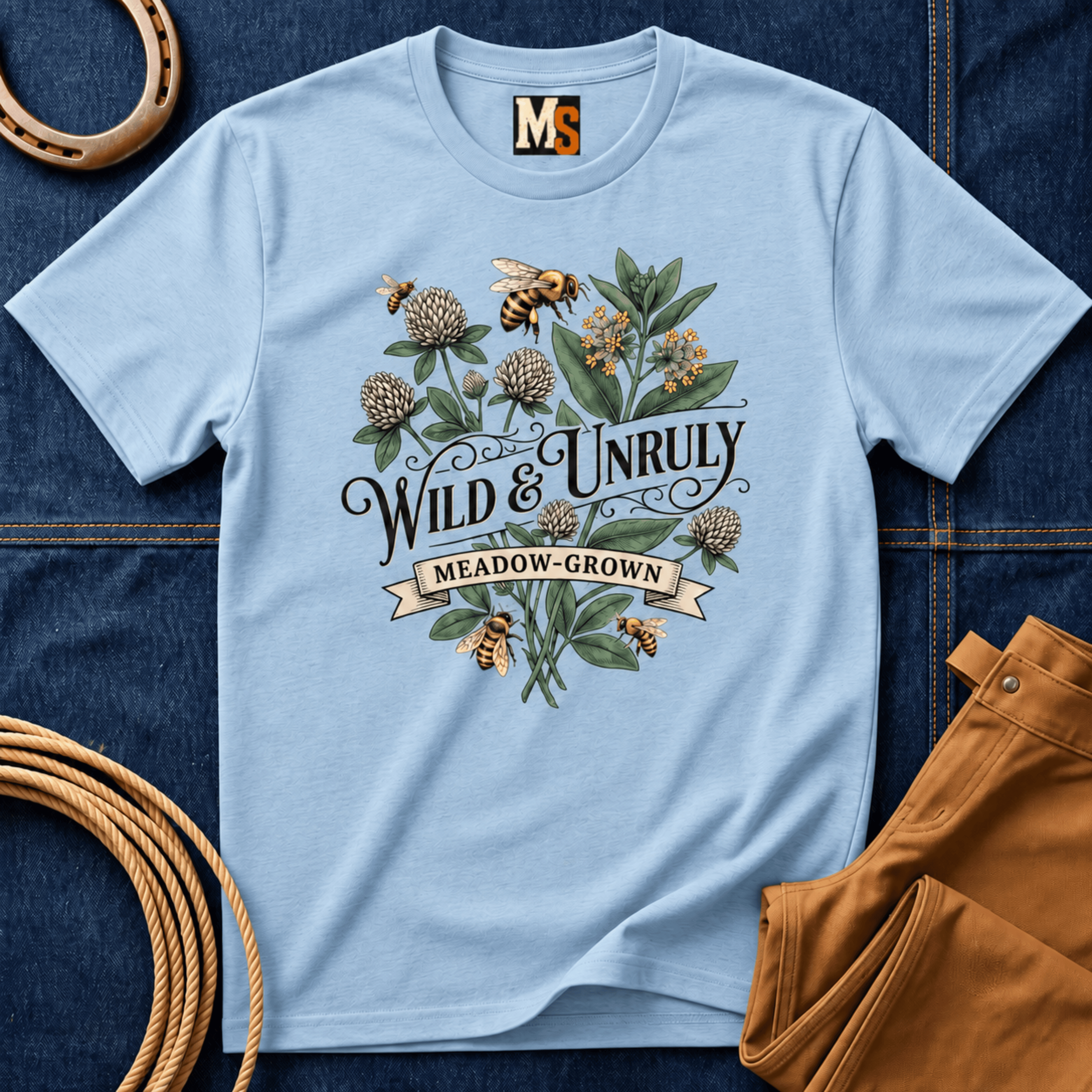 Wild & Unruly - meadow grown T-shirt