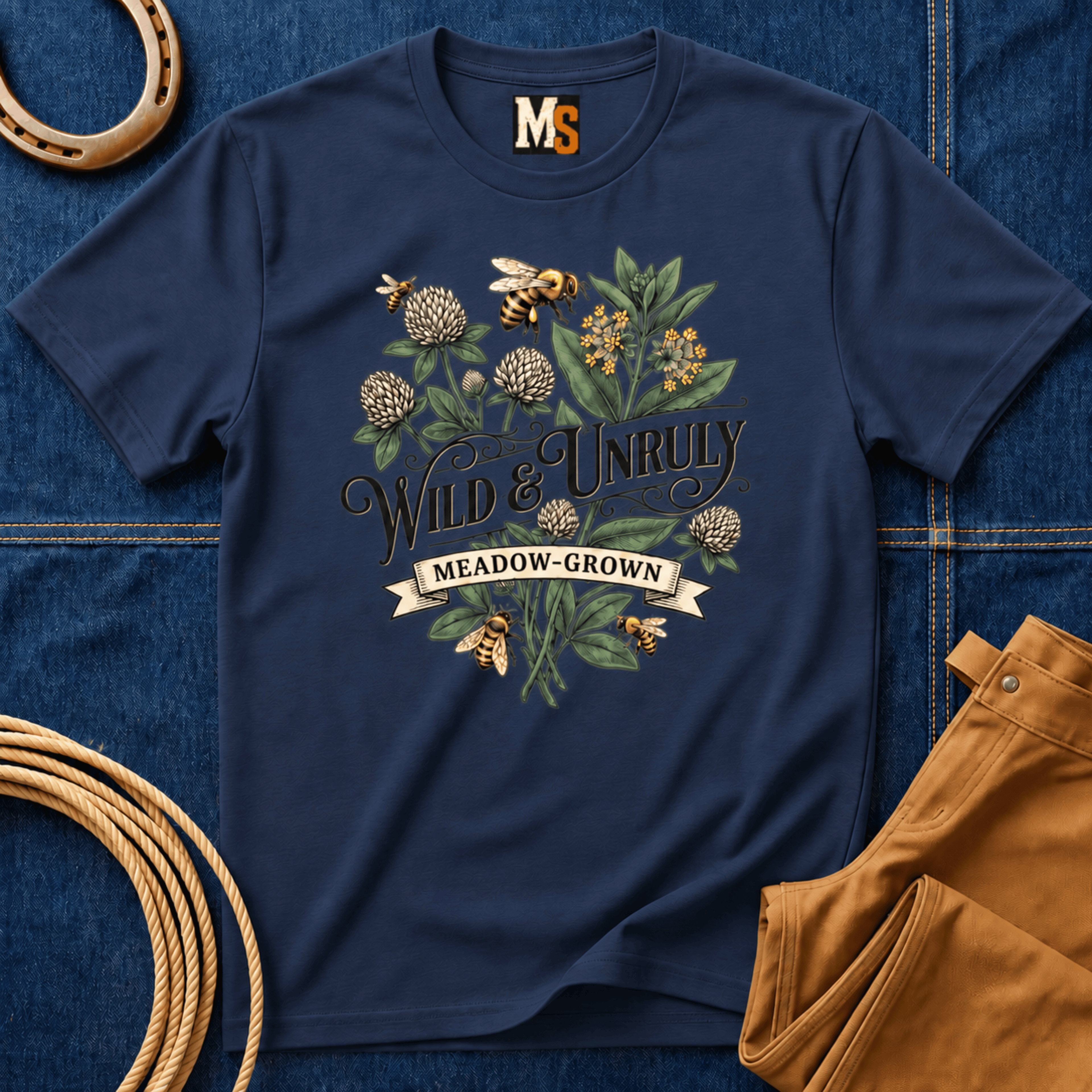 Wild & Unruly - meadow grown T-shirt