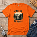 Coffee outdoors & Good vibes T-shirt
