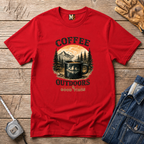 Coffee outdoors & Good vibes T-shirt