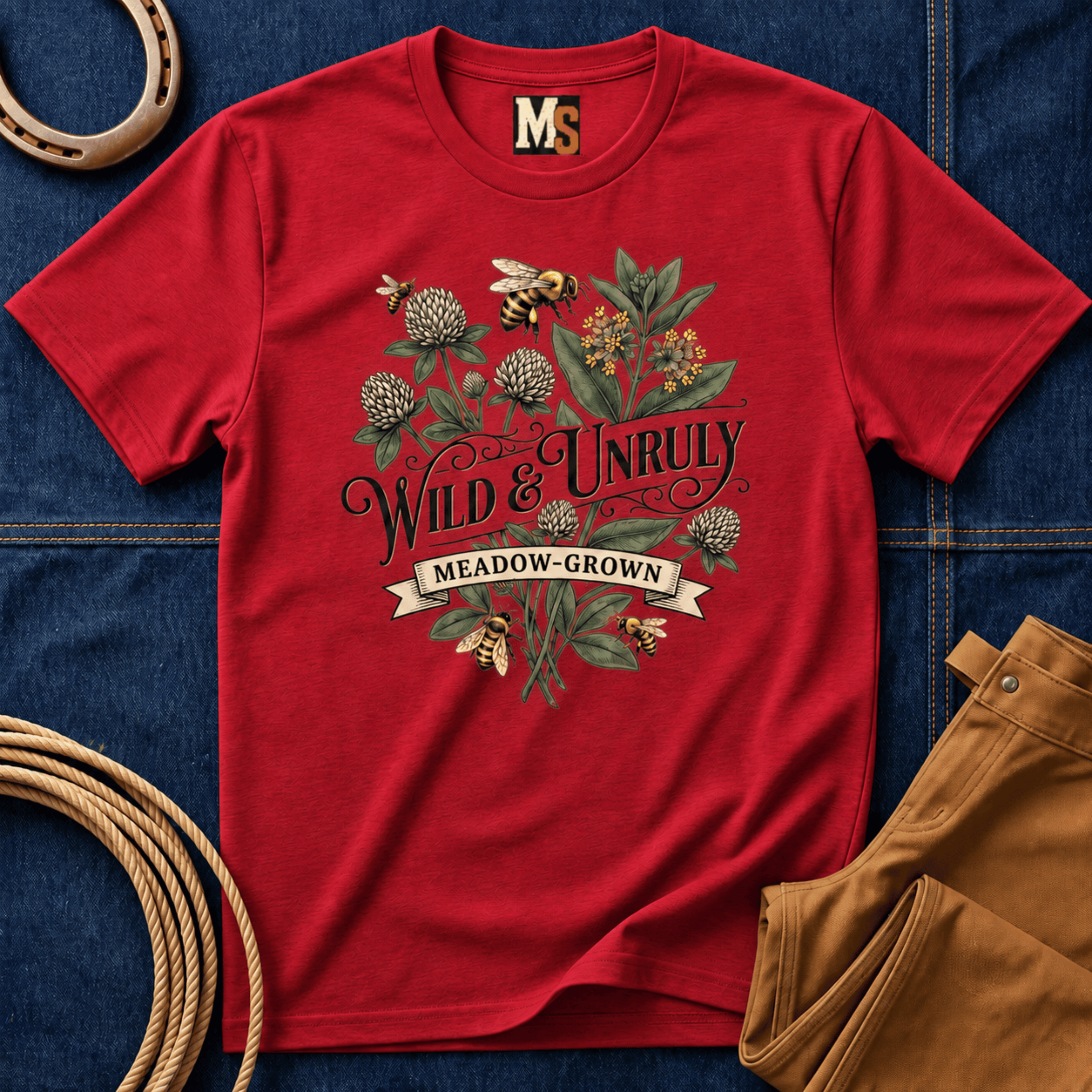 Wild & Unruly - meadow grown T-shirt