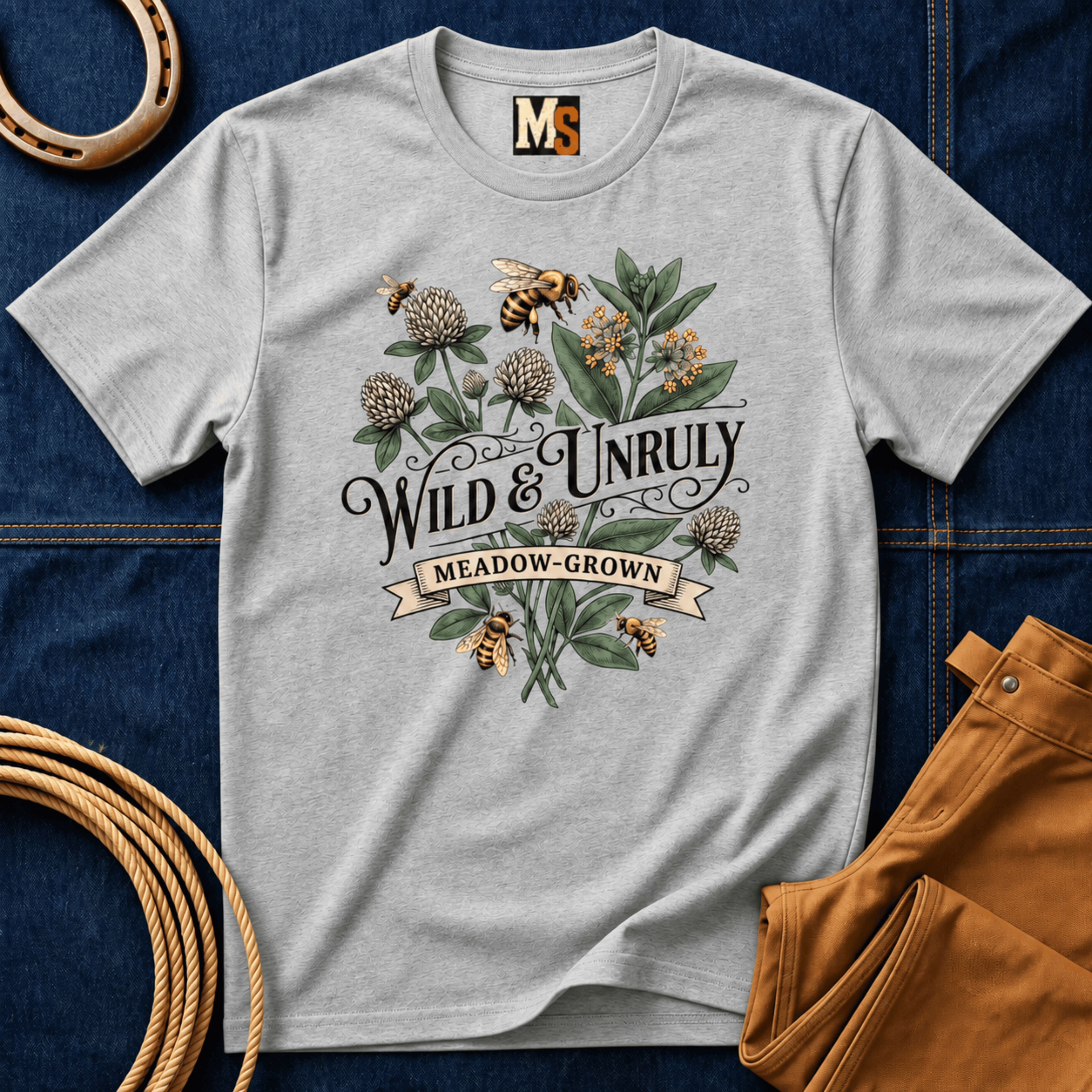 Wild & Unruly - meadow grown T-shirt