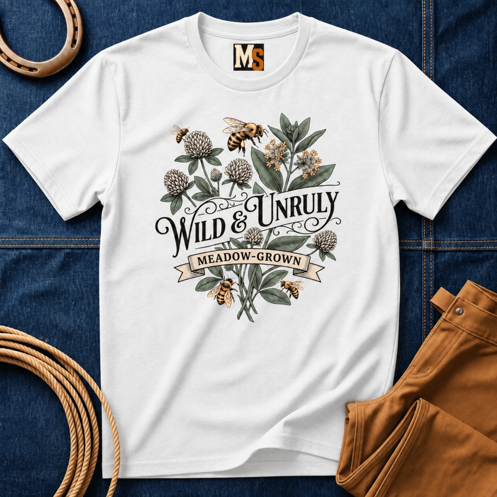 Wild & Unruly - meadow grown T-shirt