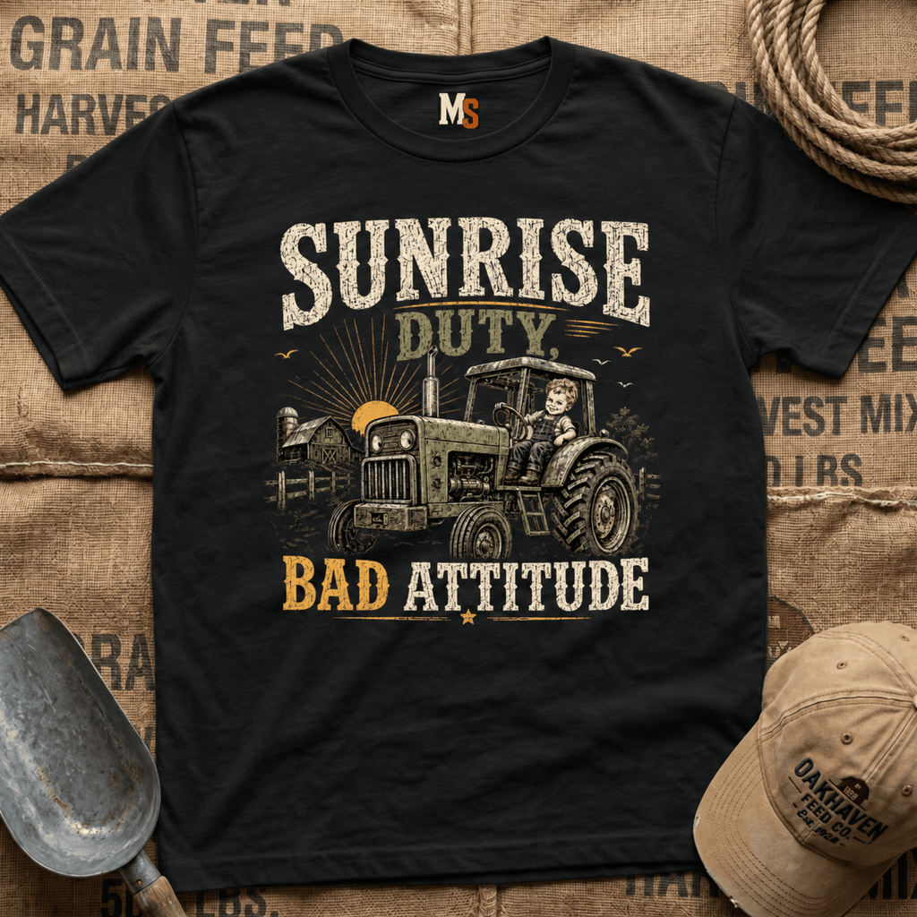 Sunrise Duty & Bad Attitude T-shirt