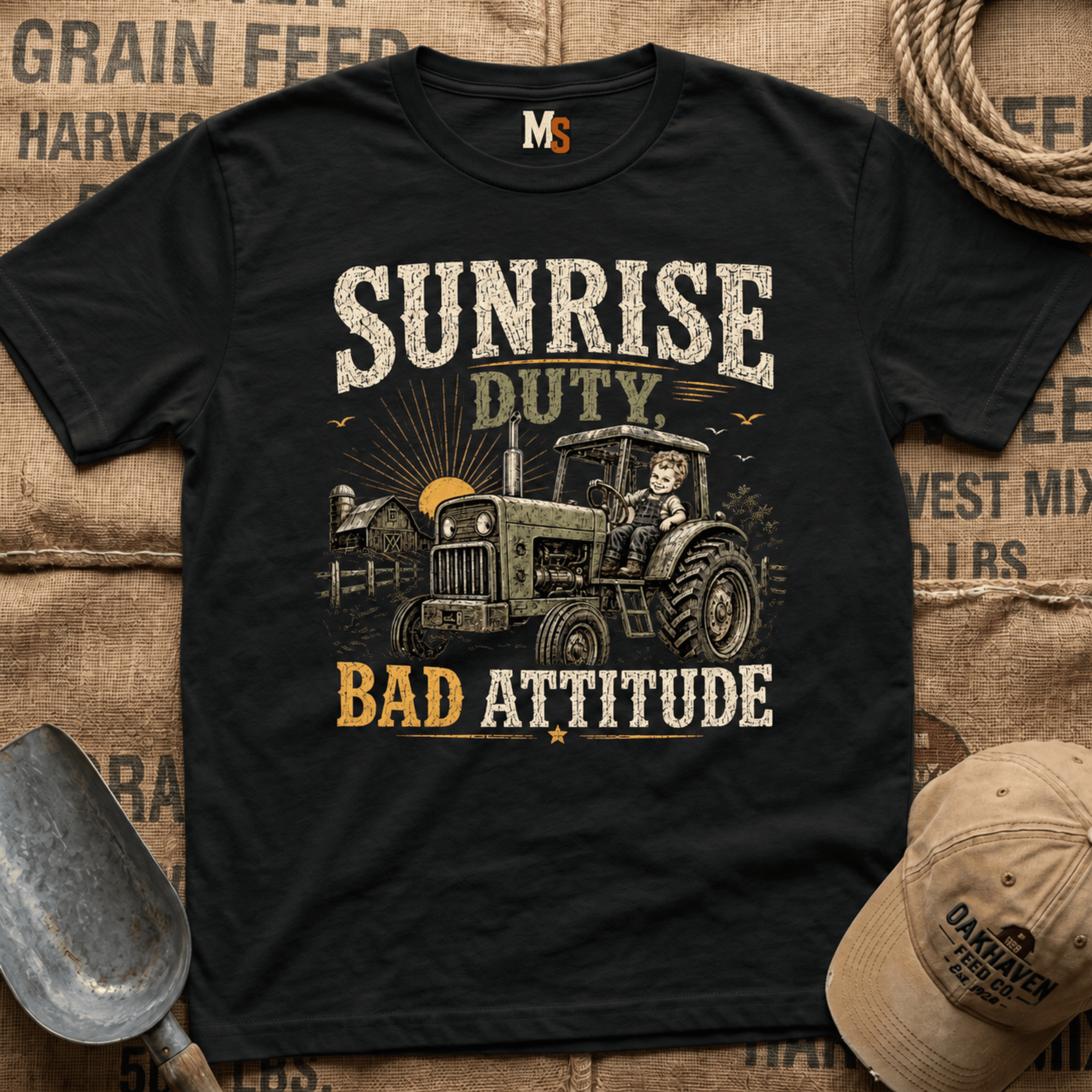 Sunrise Duty & Bad Attitude T-shirt