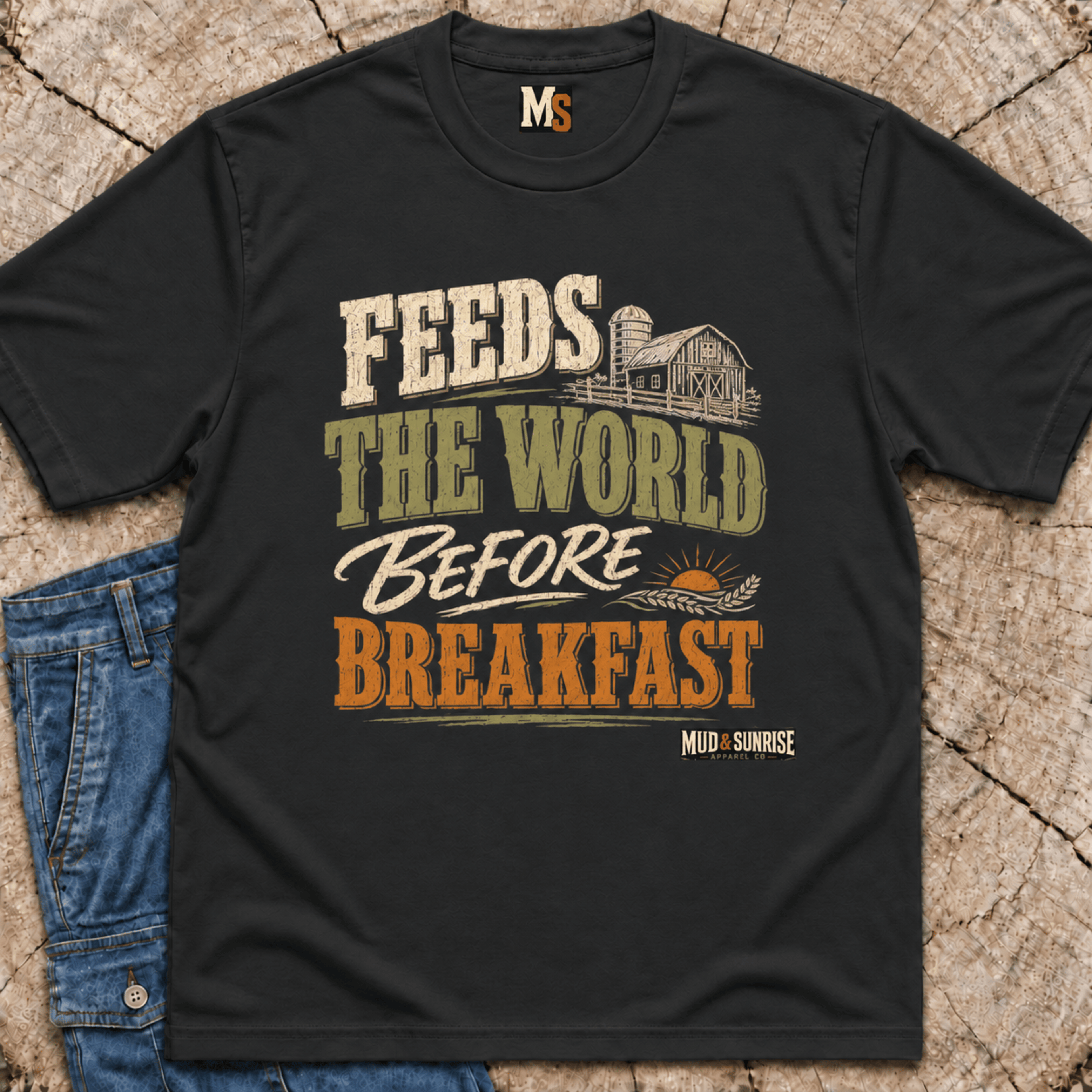 Feeds the World Before Breakfast T-shirt
