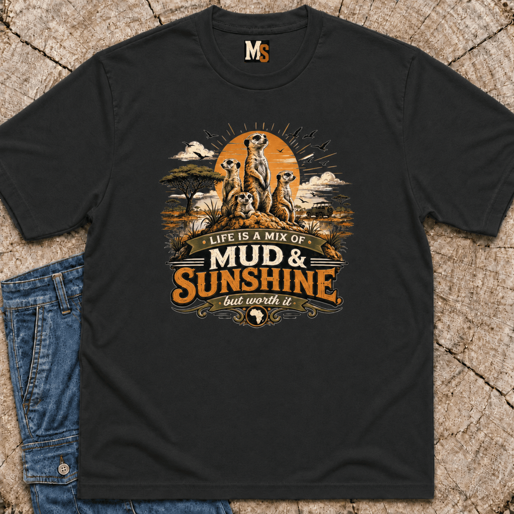 Life is a mix of Mud & Sunshine, but worth it T-shirt
