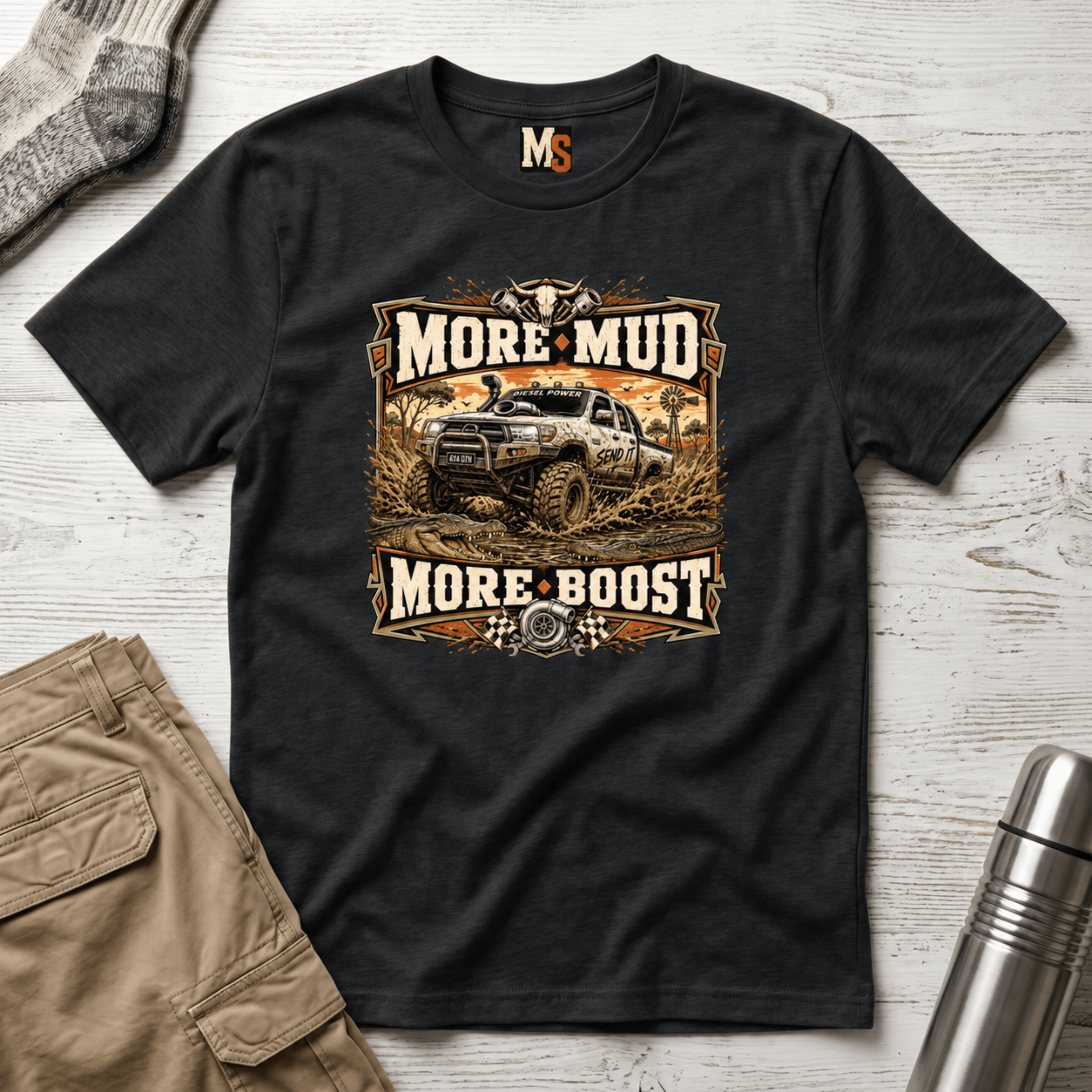 More mud, More Boost T-shirt
