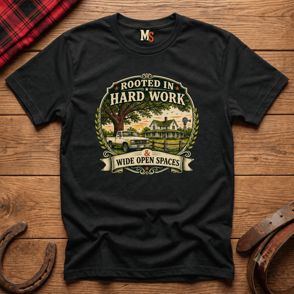 Rooted in hard work T-shirt