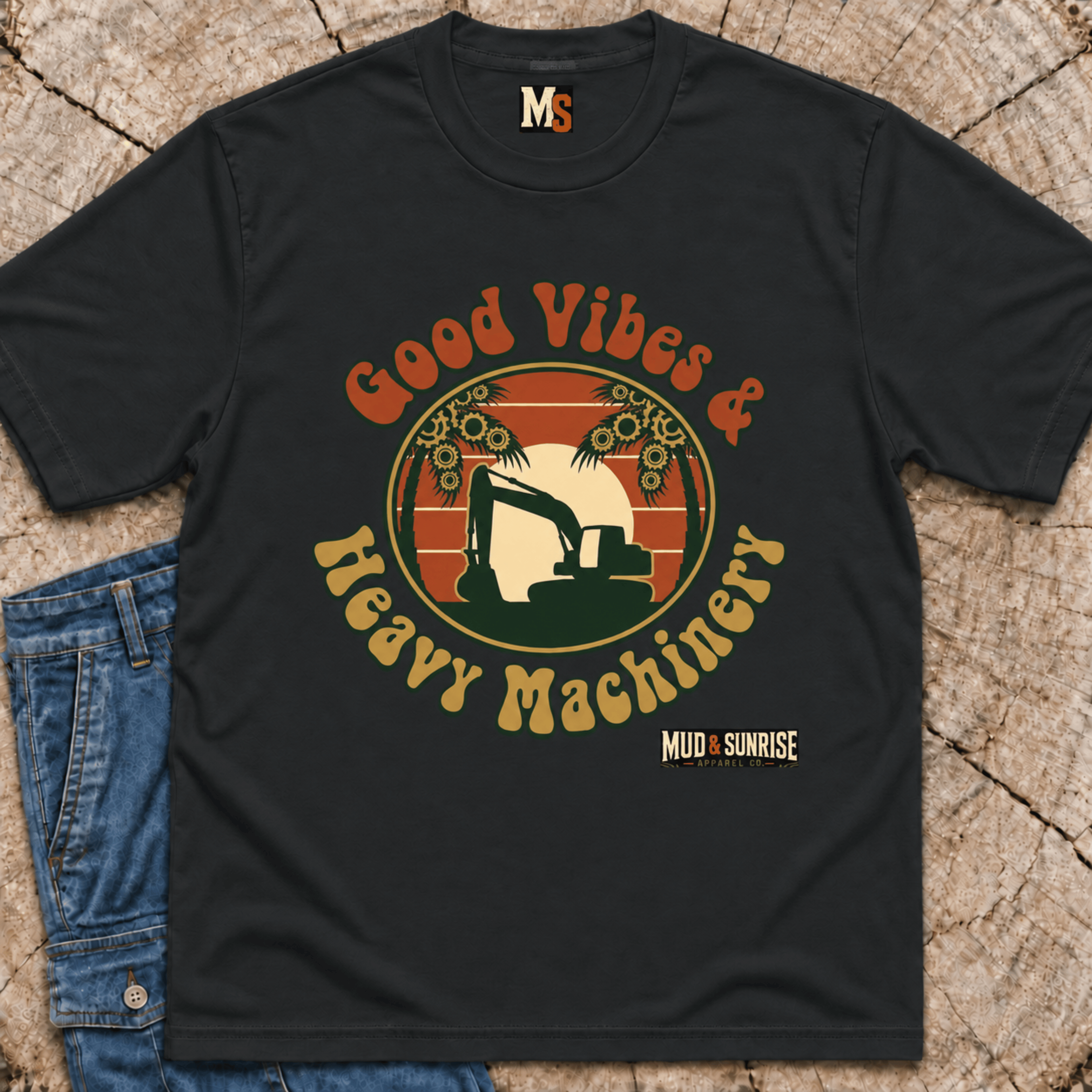 Good Vibes & Heavy Machinery T-shirt