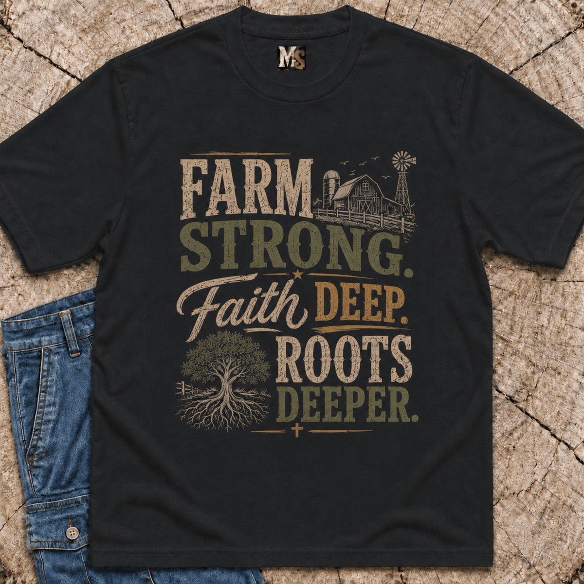 Farm Strong, Faith Deep T-shirt