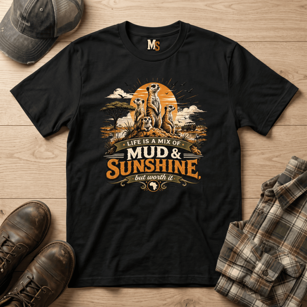 Life is a mix of Mud & Sunshine, but worth it T-shirt