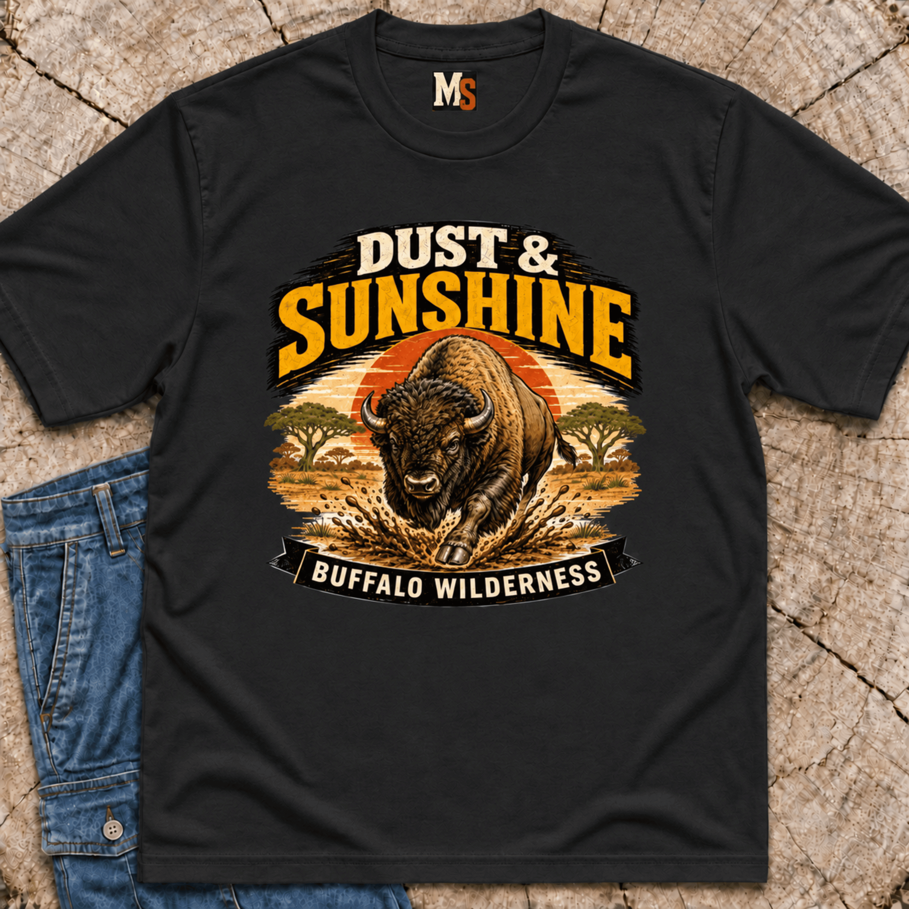 Dust & Sunshine - Buffalo Wilderness T-shirt