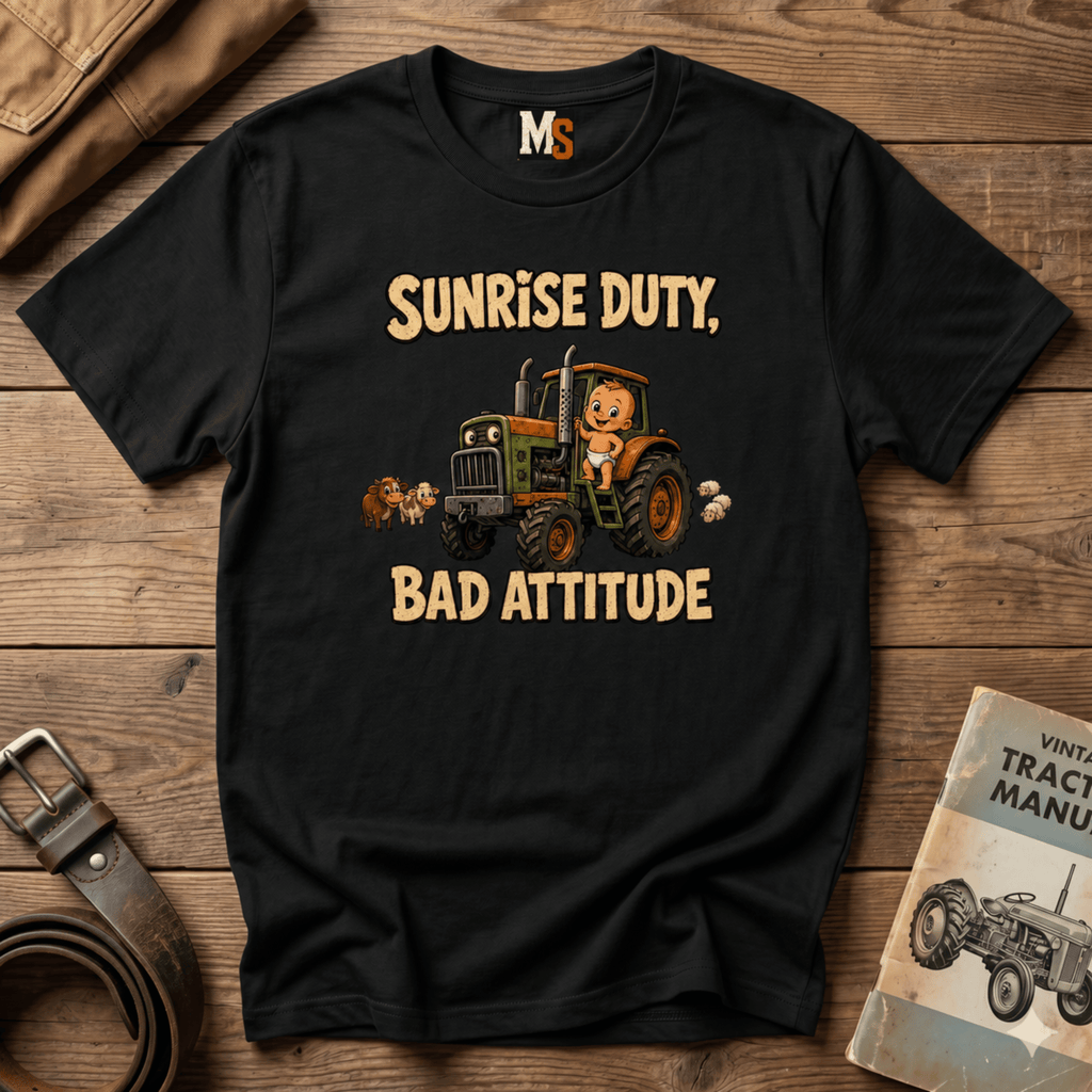 Sunrise Duty & Bad Attitude T-shirt