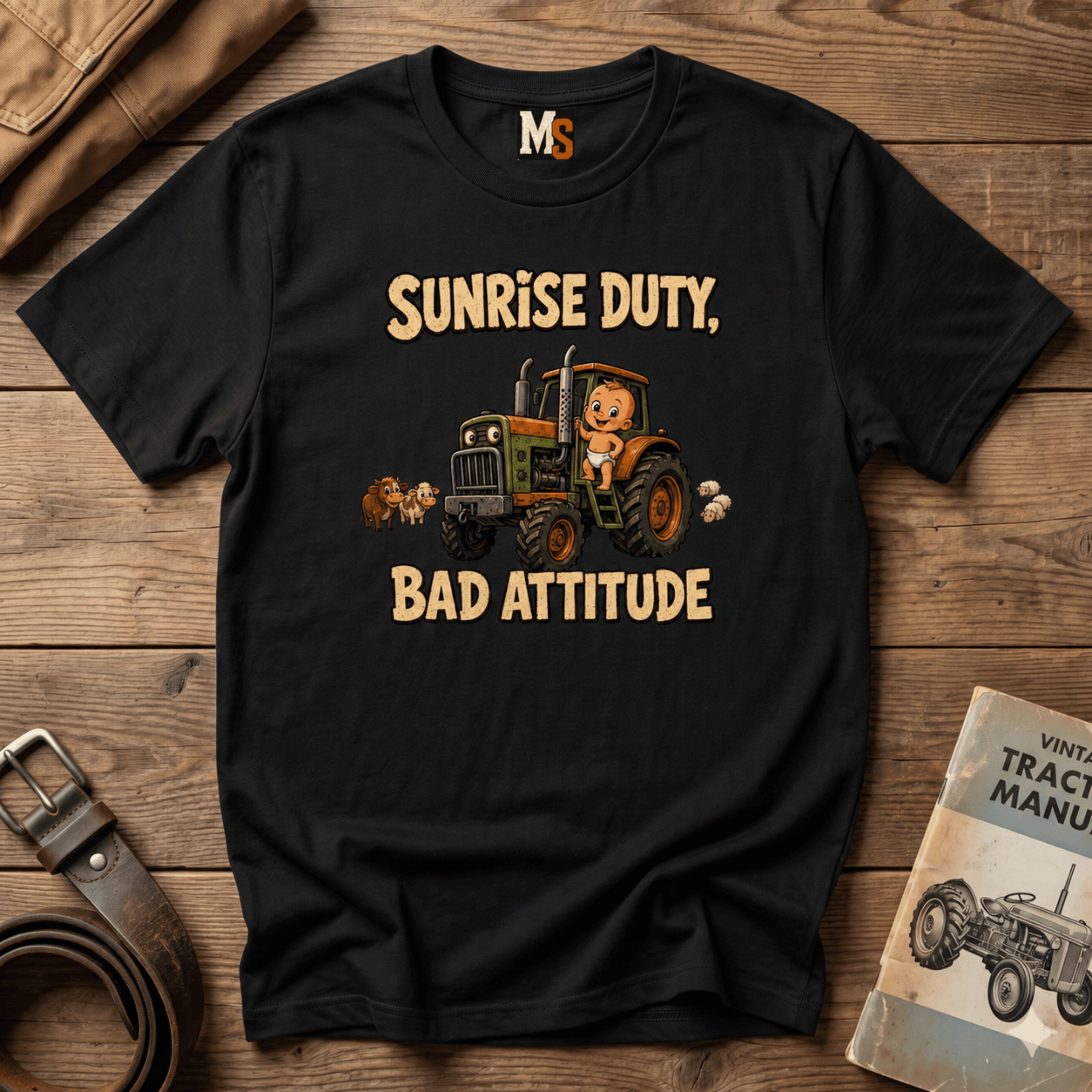Sunrise Duty & Bad Attitude T-shirt